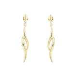 pendientes largos oro blanco brillantes Joyería con trazabilidad de calidad y fabricación de T-Fashion - Cámara de Comercio de Vicenza