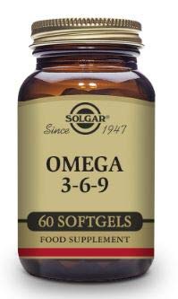 Solgar Omega 3-6-9 Cápsulas blandas- Envase de 60