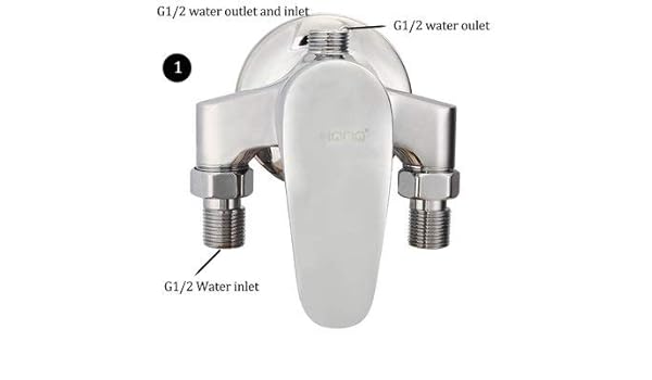 Generic Bathroom Copper Unfold Install Water Heater Mixing Valve