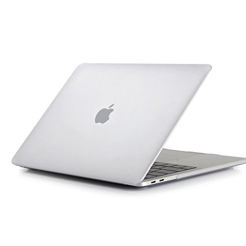 Glatte, Soft-Touch-Matte Kunststoff Hard Shell Schutzhülle für Apple MacBook Pro 15,4 39,1 cm mit Touch Bar und Touch ID 2016 Release A1707 durchsichtig 39,12 cm - 4