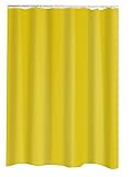 Ridder Duschvorhang Textil Madison inkl. Ringe Gelb 120x200 cm