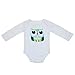 Amison Newborn Baby Sets Three-Piece Unisex Climbing Clothes Baby Rompers (80, Green)
