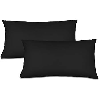 Maas Kissenbezüge 100% Baumwolle 2er Set – 60x70 Cm Weiß, Hypoallergen & Milbenschutz