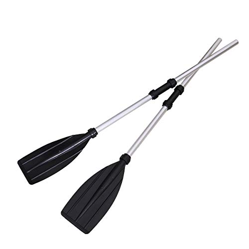 VOSAREA Paire de pagaie de Kayak Flottant Amovible en Alliage d'aluminium 126 cm