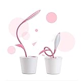 ♥ 360 ° Gooseneck verstellbar ♥ eine große Nachttischlampe oder eine Nachtlicht für Kinder, geeignet für den Einsatz in Büro, Schlafzimmer, Schule und lesen, flexibler Schwanenhals geeignet für Nutzung im Büro, Schlafzimmer, Schule und lesen, leicht gebogen, jeder Position, die Ihnen gefällt