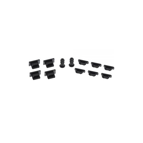 InLine 18727 Tappo di Chiusura Antipolvere, Nero