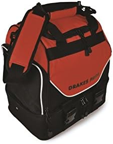 Pro 'Midi' Double Decker Bowls Bag (Red & Black)