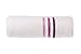 Produktbild Schiesser 101088 Skyline Handtuch, 50 x 100 cm, weiß mit violetten Streifen