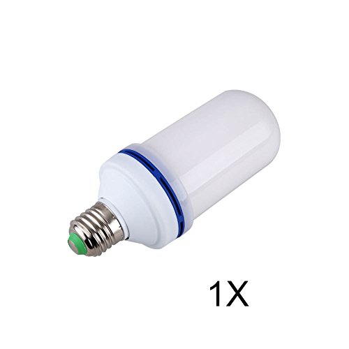 Preisvergleich Produktbild flackernde Feuerlampe E27 / B22 Flammenstimulations-Glühlampe passend für Parteicafé Halloween