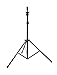 Goodofferplace® Stainless Steel Adjustable Tripod Stand For Hairdressing Training Head Mannequin Head With Carry Bag