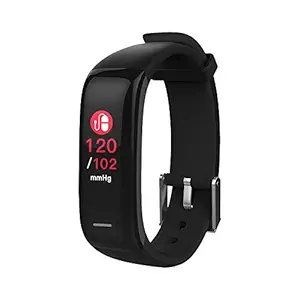 Hammer Pro Multifunctional Black Fitness Band and Activity Tracker Unisex Band Watch - Fit Pro