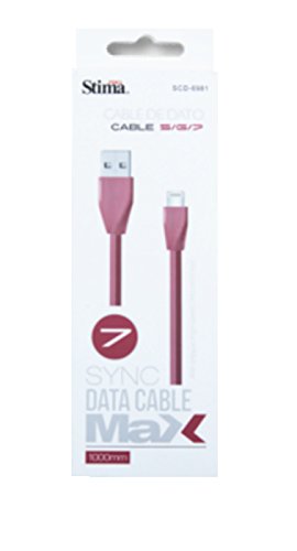 Preisvergleich Produktbild PROSTIMA SCD-698 1m USB A Lightning Rosa cable USB