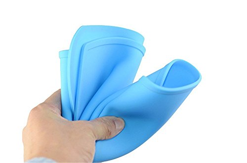 DaoRier Silikon Platzdeckchen Platzsets Kinder Tischset Wasserdicht Mahlzeit Matte Rutschfeste Potholder Wolke Geformte (Weiss) - 8