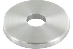 EDELSTAHLONLINE24 Beilagscheibe, Durchmesser ø 40mm, Stärke 3mm, mit Bohrung 10,5mm in V2A