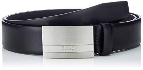 BOSS Men's Baxton Belt, (Black 001), 38 (size: 85)