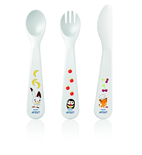 Philips AVENT SCF714/00 Baby Fork - Knife and Spoon Set
