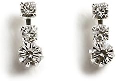 Clip On Earrings Delicate Crystal Earrings in Swarovski Crystal - Swarovski Earrings - Wedding Earrings - Gold Plated