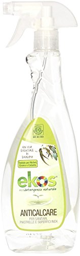 Preisvergleich Produktbild EKOS - Anti-Kalkstein Eucalyptus - Kalkstein und entfernt Seifenreste - ohne synthetische Duft- und Farbstoffe - Nickel frei - 750 ml