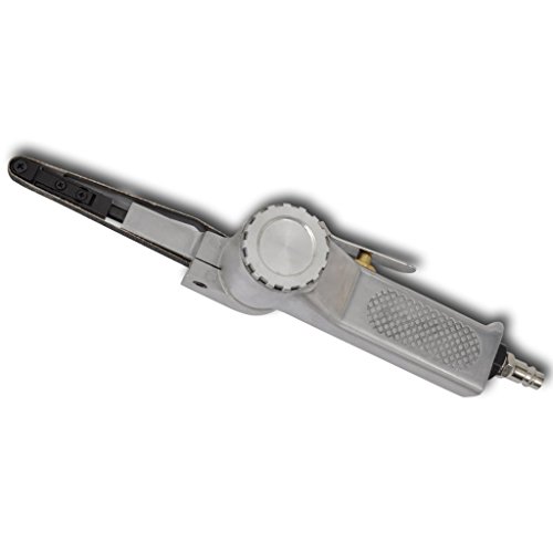 vidaXL Bandschleifer Druckluft Schleifer Bandschleifmaschine inkl. 3 Schleifbänder - 3