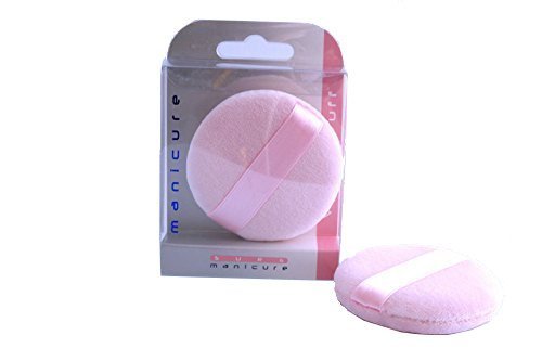 Sure Health & Beauty Pink Velour Face Powder Puff