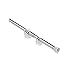 Produktbild Spirella Teleskop Duschstange Duschvorhangstange, Teleskopstange Magic Verstellbereich 75-125 cm, Ø21mm, Edelstahl - zum kleben oder bohren - mit passenden Duschvorhangringen