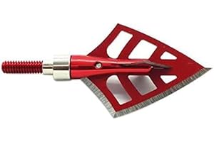 WEREWOLVES Pointes de Chasse Rouges avec 4 Paquets de 3 Lames