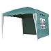 Produktbild Alu Falt Pavillon, Partyzelt in Grün/Weiß 3 x 3 m 24082