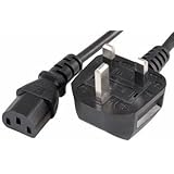 DabbersIT UK 2m Kettle Lead C13 PC Computer Power Cable