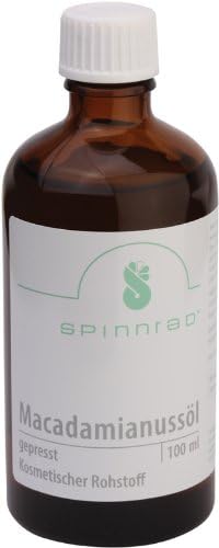 Spinnrad Pressed macadamia nut oil cold (Macadamianussöl kalt gepresst) 100 ml