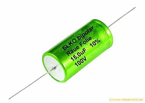Preisvergleich Produktbild INTERTECHNIK TONFREQUENZ-ELKO RAU 100µF / 100V