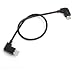 Produktbild Jinxuny 30 cm Typ C-Kabel Super kurzes linkes Winkel-Micro-USB-Kabel an beiden Enden OTG-Lade- und Datensynchronisierungskabel für alle Micro-USB-Geräte