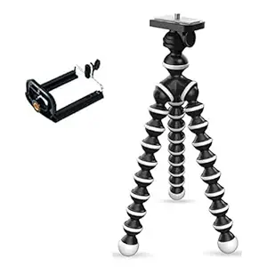 Ecomaholics Gorilla Pod Tripod (13 Inch) with Phone Holder | Good for DSLR & Action Cameras/GoPros