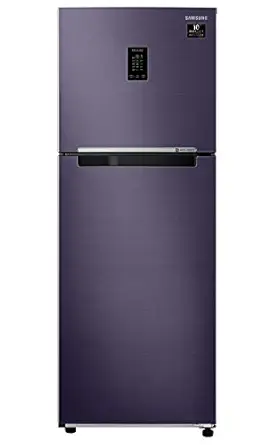 Samsung 314 L 2 Star Inverter Frost Free Double Door Refrigerator(RT34A4632UT/HL,PEBBLE BLUE)