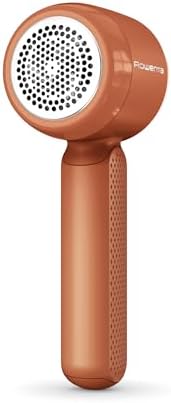 Rowenta Easy Care, Levapelucchi Ricaricabile con Lunga Autonomia, Rete in Acciaio Inox, Risultati Impeccabili e Veloci, Facile da Usare e Pulire, Colore Terracotta, JA8001