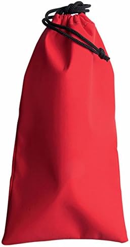 Red Draw String Sunglasses Optical Frame Pouch