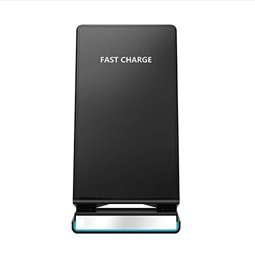 MTK Wireless Charger, Smart Wireless Fast Charger, Compatible With Iphone Xs/Xr/Xs Max/X / 8/8 Plus Galaxy S9 / S9 + / S8 / S8 + / Note 5 / Note 8 / Note 9 And Other Qi-Compliant Device
