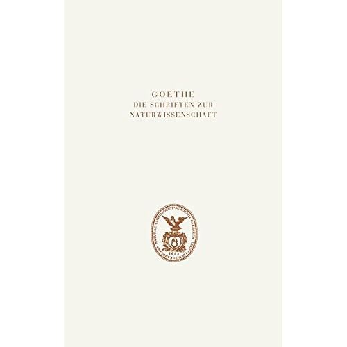 Download PDF Goethe. Die Schriften zur Naturwissenschaft (Leopoldina):
Dritte Abteilung: Verzeichnisse und Register. Band 2: Register