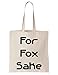 Produktbild For Fox Sake Happy Good Love Mood Power Done Schultertasche Tote Bag