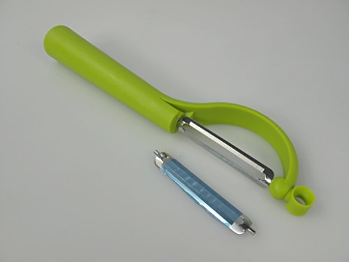 Preisvergleich Produktbild TUPPERWARE Schälfix Schäler grün+ Ersatzklinge Schälfix