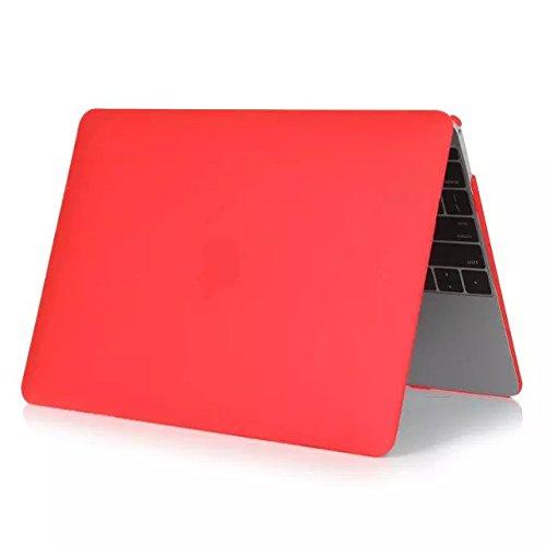 Gecko Macbook 12″ Clip On Case – Rot – trendige Farben / perfekter Schutz in der Farbe rot / red geeignet für Macbook 12″ - 4