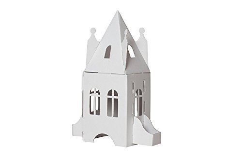 Bibabox | Das kleine Schloss aus Stabiler Pappe | Pappschloss | Bastelset | 100% Öko | 100% Made in Germany