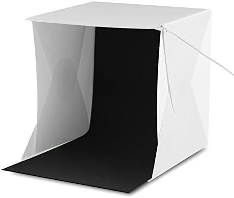 WEIJU FMSYP1103 Mini Photo Studio Tent, LED Light Foldable Photography Studio Portable Light Box Kit, Photo Studio for Quality Photography