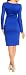 Happy Mama Women's Maternity Nursing Pencil Long Sleeve Dress 6801p (Royal Blue, UK 14, 285 (6801) ROYAL BLUE XL UK 14 )