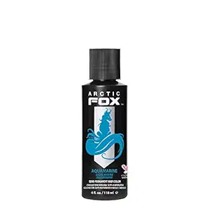 Arctic Fox Semi Permanent Hair Color Dye 4 Ounce (Aquamarine)