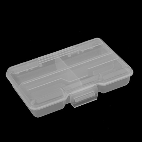 MagiDeal 6pcs/set 4 Fächer Aufbewahrungsbox für Schmuck / Ohrringe oder als Angelgerät Box / Köderbox, Multifunktioneller Aufbewahrungskoffer - 4