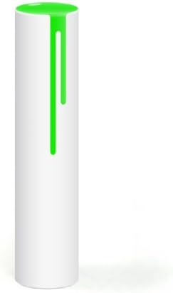 Block Bone China Neon Drip Vase, Green