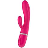 Vibrador conejito Alex Plus para estimulación doble de Punto G y clítoris con doble motor / Juguete erótico / Juguete sexual