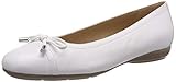 Textil Geox Damen D ANNYTAH D Geschlossene Ballerinas, Weiß (White C1000), 38 EU