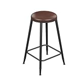 ★ Estera de madera maciza de taburete de bar: hecha de cicuta, ecológica, no tóxica, saludable y segura.