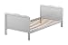 Mother Nurture Cot Bed with Quilted Spring Interior Mattress (140 x 70 cm, White)